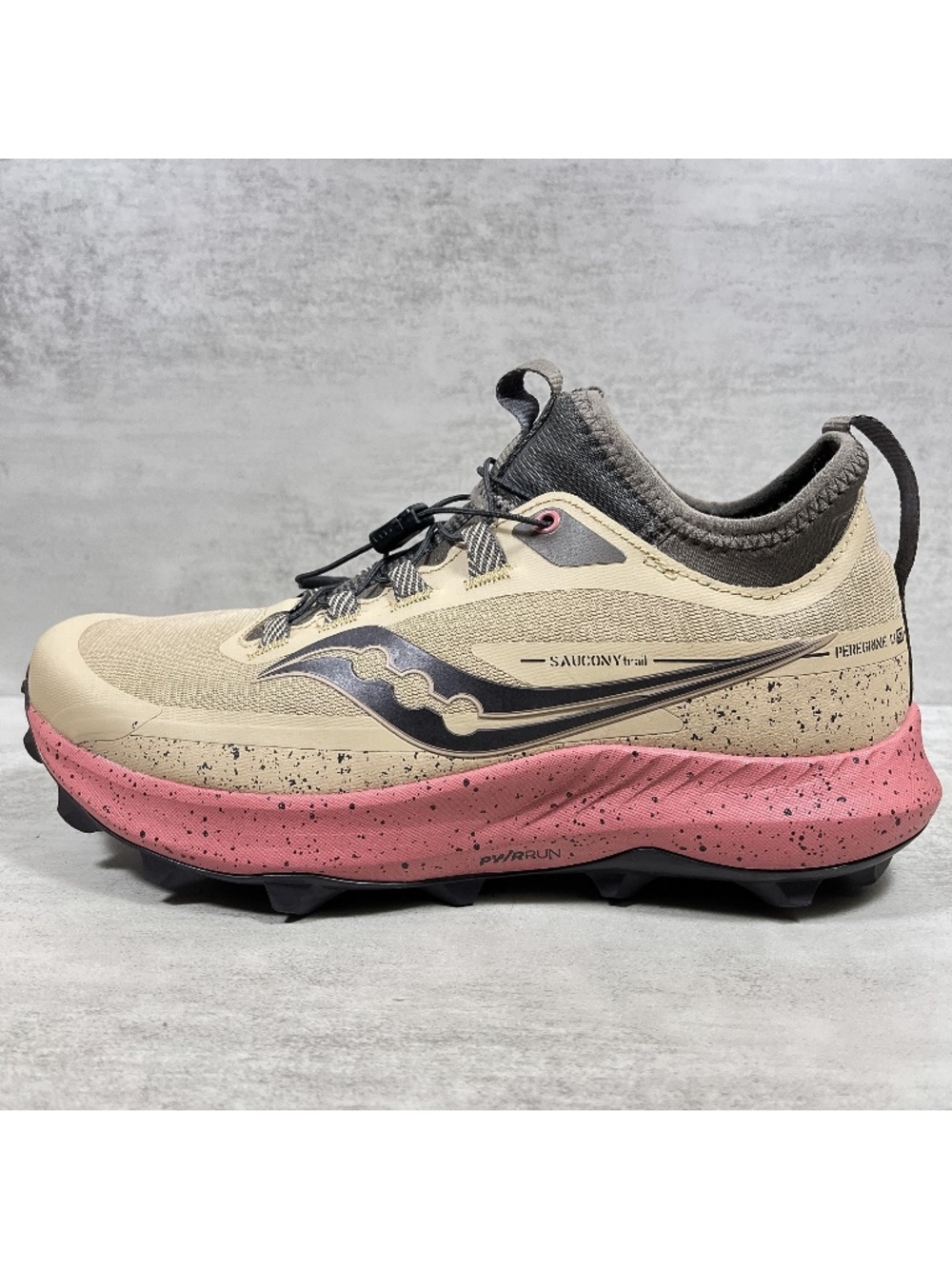 Saucony Peregrine 13 ST Trail Running Shoes - Women's Size 9 - Tan